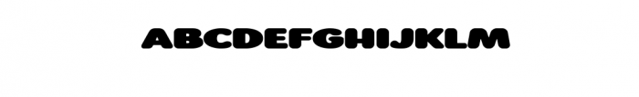 Roundigger.otf Font UPPERCASE