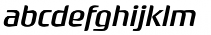 Rogue Sans Extended Pro Light Italic Font LOWERCASE