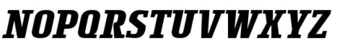 Rogue Serif Bold Italic Font UPPERCASE