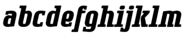 Rogue Serif Bold Italic Font LOWERCASE