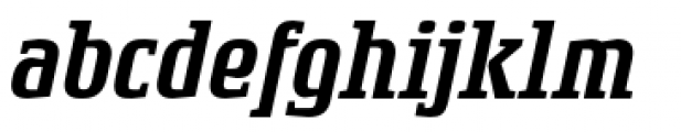 Rogue Serif Medium Italic Font LOWERCASE