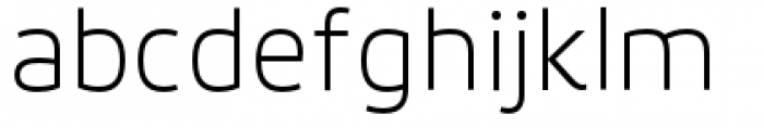 Roihu Extra Light Font LOWERCASE