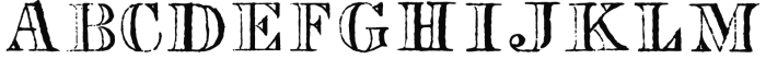 Roman Engraved HPLHS Regular Font UPPERCASE