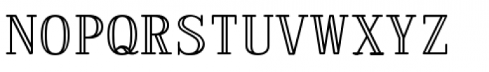 Roman Monograms Wide Font LOWERCASE