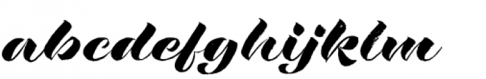 Rough Love Font LOWERCASE