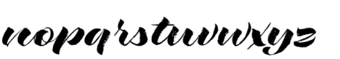 Rough Love Font LOWERCASE