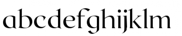 Roxborough Regular Font LOWERCASE