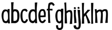 Royal Shaft Regular Font LOWERCASE