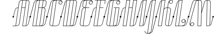 ROADSTER typeface 2 Font UPPERCASE