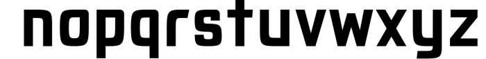 Robonix - Futuristic Shadow Font Family 1 Font LOWERCASE