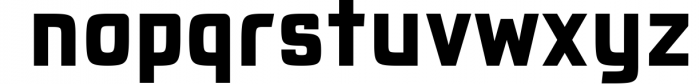 Robonix - Futuristic Shadow Font Family Font LOWERCASE