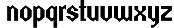 Rock Stair Font Trio 2 Font LOWERCASE