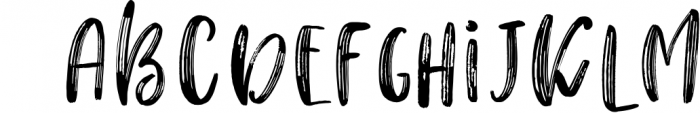 Rock-n-Roll Baby.Textured font trio & doodles 1 Font LOWERCASE