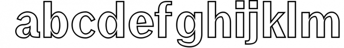 Rockley Sans Serif Font Family 7 Font LOWERCASE