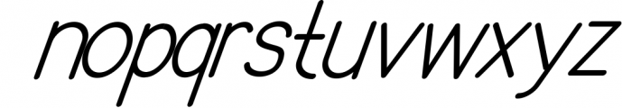 Rokitt - Monoline Sans Serif Font 1 Font LOWERCASE