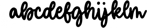 Roleyfox Bold Monoline Script Font Font LOWERCASE