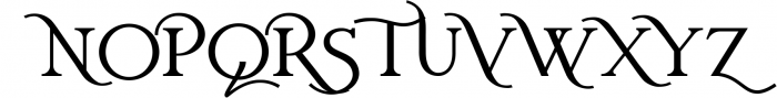 Roman Greek Font UPPERCASE