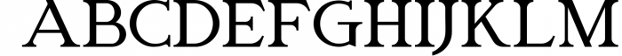 Roman Greek Font LOWERCASE