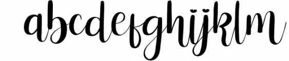 Romantic Heart Font LOWERCASE