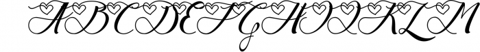 Romantic Love Font Bundle - Best Seller Font 13 Font UPPERCASE