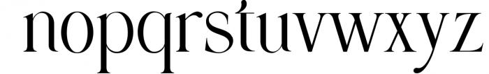 Romantica Serif Font Font LOWERCASE