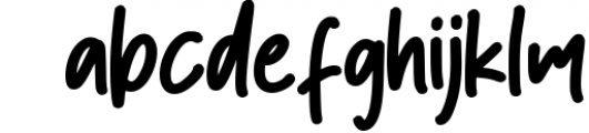 Ronald Flick - Handwritten Font Font LOWERCASE