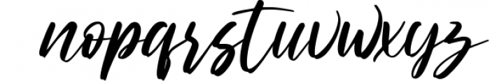 Ronttsein - Brush Script Font Font LOWERCASE