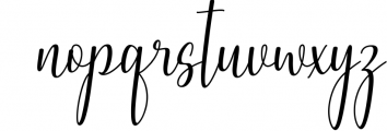 Rosallyn Signature Font LOWERCASE