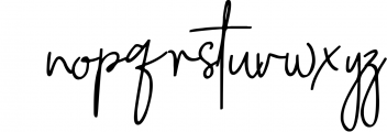 Roseanne - Signature Script Font Font LOWERCASE