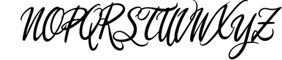 Rosedita Script Font UPPERCASE