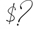 Roselites Signature Script Font Font OTHER CHARS