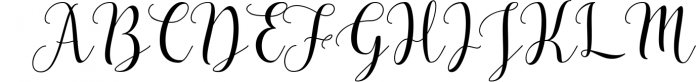 Roselline Typeface Font UPPERCASE