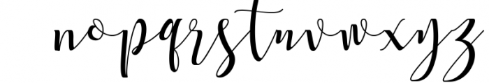 Roselline Typeface Font LOWERCASE
