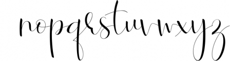Roselyne Calligraphy Script Font Font LOWERCASE