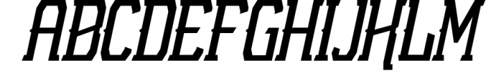 Roshunt - NFC Font Family 6 Font UPPERCASE