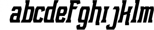 Roshunt - NFC Font Family Font LOWERCASE