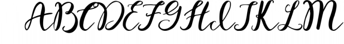 Rosita script - stylish brush font Font UPPERCASE
