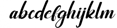 Rostagia - Modern Script Font Font LOWERCASE