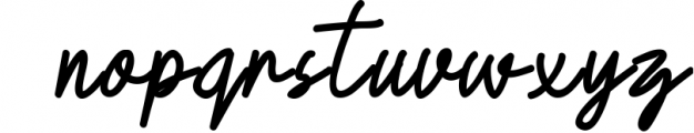 Rote Signature Font LOWERCASE
