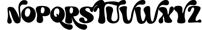 Rotheli - Vintage Groovy Font LOWERCASE