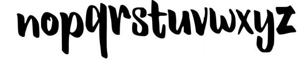 Rotisserie - a Brush Handwritten Font LOWERCASE