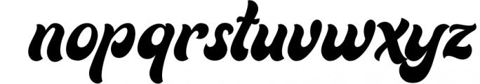 Routhers Retro Font LOWERCASE