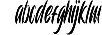 Rouweth Handwritten Typeface Font LOWERCASE