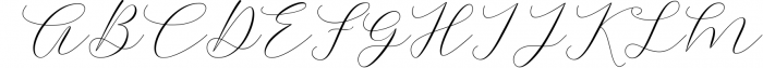 Rowley Script - Lovely Font Font UPPERCASE