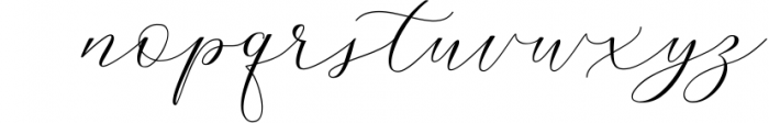 Rowley Script - Lovely Font Font LOWERCASE