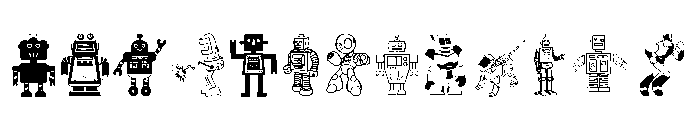 ROBOTS FONT