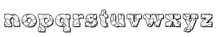 ROCK-ON Shadowed Demo Font LOWERCASE