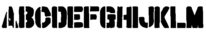 ROGER THAT Font UPPERCASE