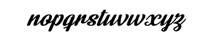 ROOSTER PERSONAL USE Font LOWERCASE