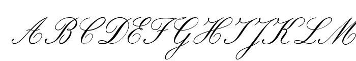 ROSEMARRYE SCRIPT PERSONAL USE Italic Font UPPERCASE
